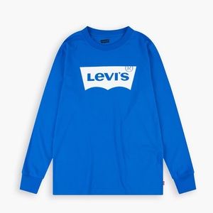 💥3/$15💥NWT - LEVI'S Big Boys Long Sleeve Batwing Tee, Large